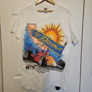 Vintage 1996 IndyCar Racing Inaugural Cart World Series 500 Race T-Shirt (XL)